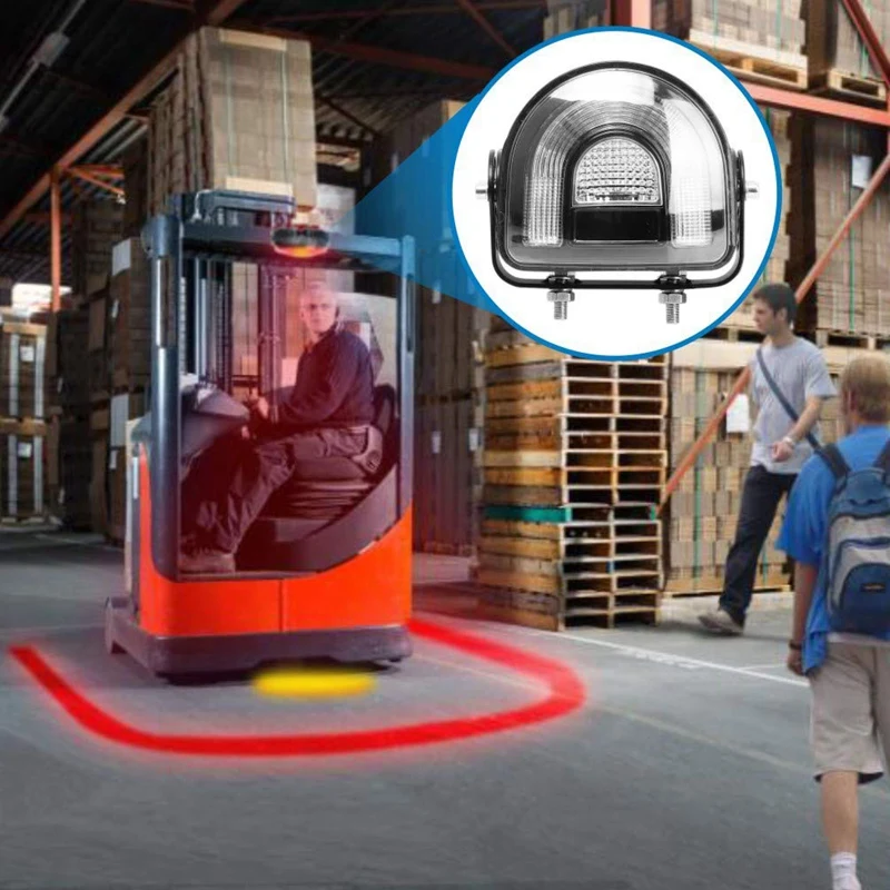 5 4 дюймовый светодиодный безопасный светильник для автопогрузчика 25 Вт|Фара авто