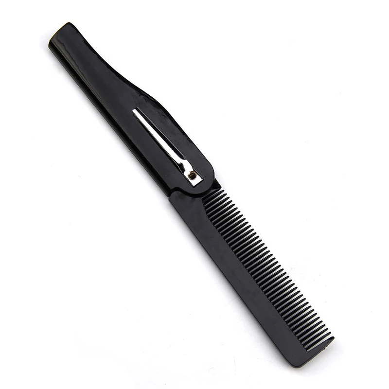 Складной нож типа Портативный Рог гребень|Расчески| |