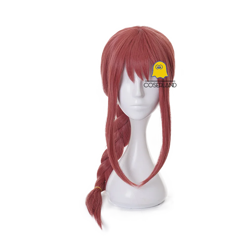 Аниме бензопила человек Makima косплей костюм черная рубашка Тренч брюки и галстук