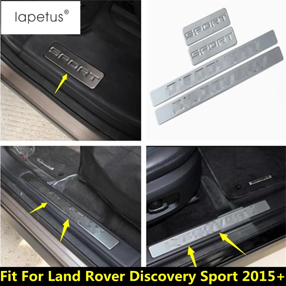 Аксессуары Lapetus подходят для Land Rover Discovery Sport 2015 2020 внутренняя дверь защита порога