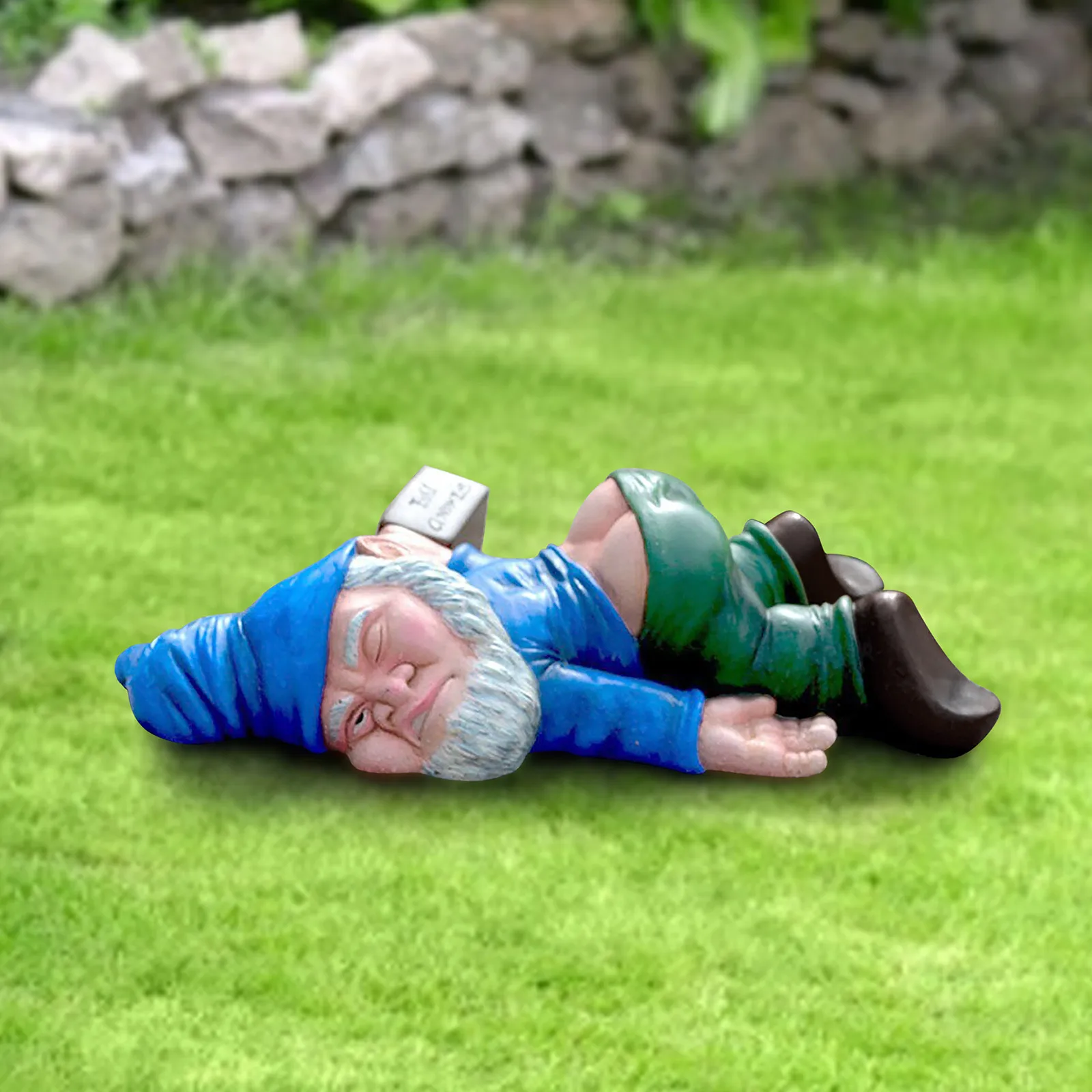 

Funny Drunk Garden Dwarf,Creative Drunk Dwarf Decoration Dwarf Garden Statue Resin Crafts Ornaments Decor Accessories
