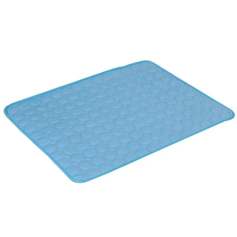 

Dog Cooling Mat Ice Pad Pet Large Size Ice Silk Cool Pet Summer Cat Cooling Blanket Cushion Indoor Seat Puppy Pet Mat portable