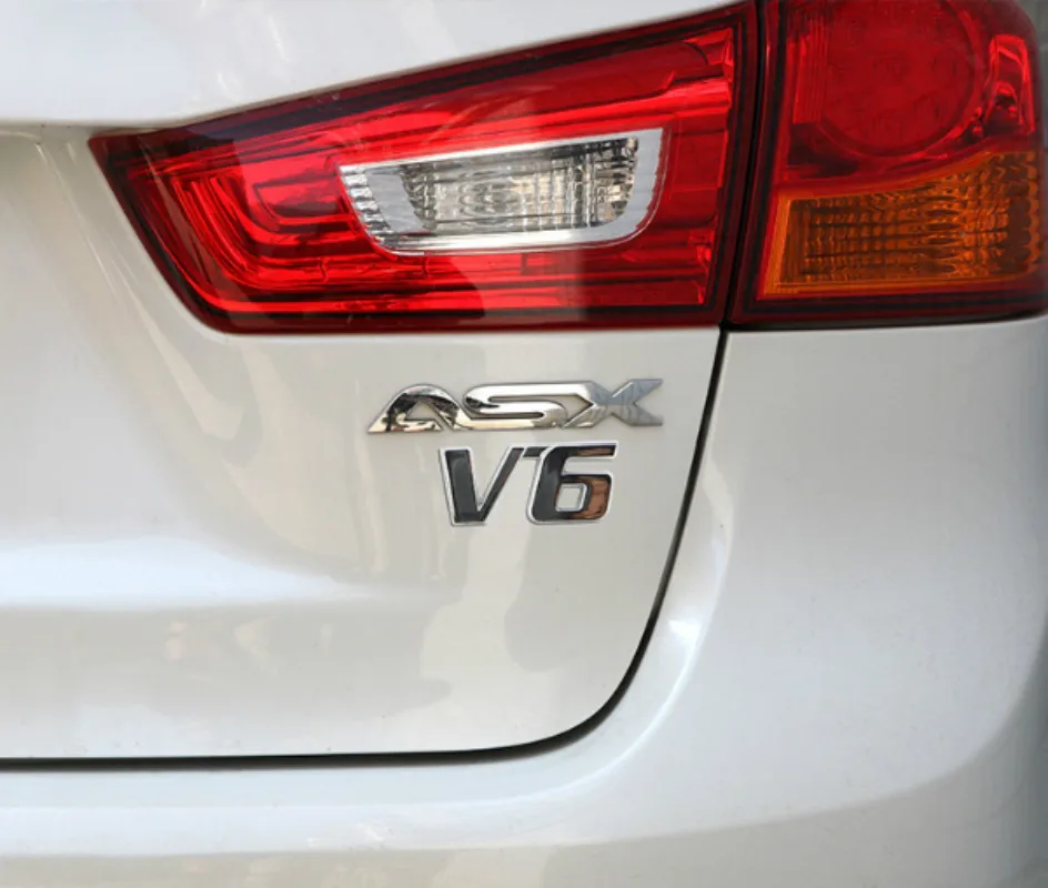 3D Автомобильные металлический алфавит с цифрами и буквами внешнего стиля