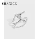 Женское Открытое кольцо SHANICE, ажурное, регулируемое, из стерлингового серебра 925 пробы