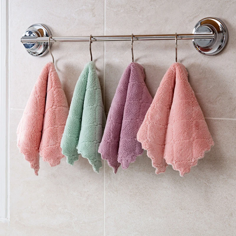 1/10 шт. супервпитывающая ткань из микрофибры для кухонных блюд|Чистящие салфетки|