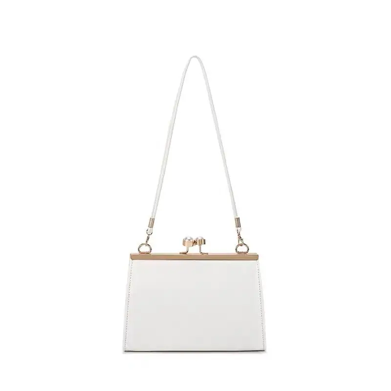 Винтажная Модная белая женская сумка из искусственной кожи высокого качества