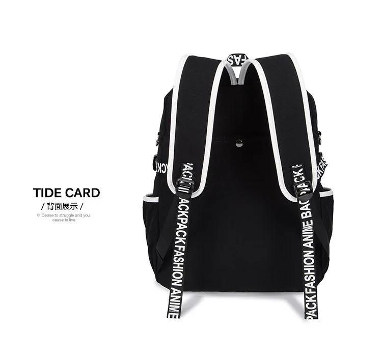 Токийский Гуль цельный школьный рюкзак для косплея Школьный на плечо ноутбука |