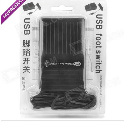 

One USB Foot Pedal Switch Foot Control Switch Keyboard Key Combination Defines Game Instrument Control