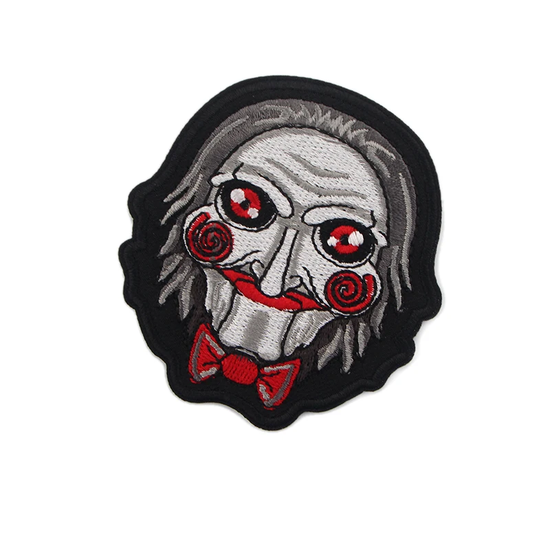 K399 Billy The Puppet стикер для одежды Аппликации патчи на одежду Железный вышитый патч
