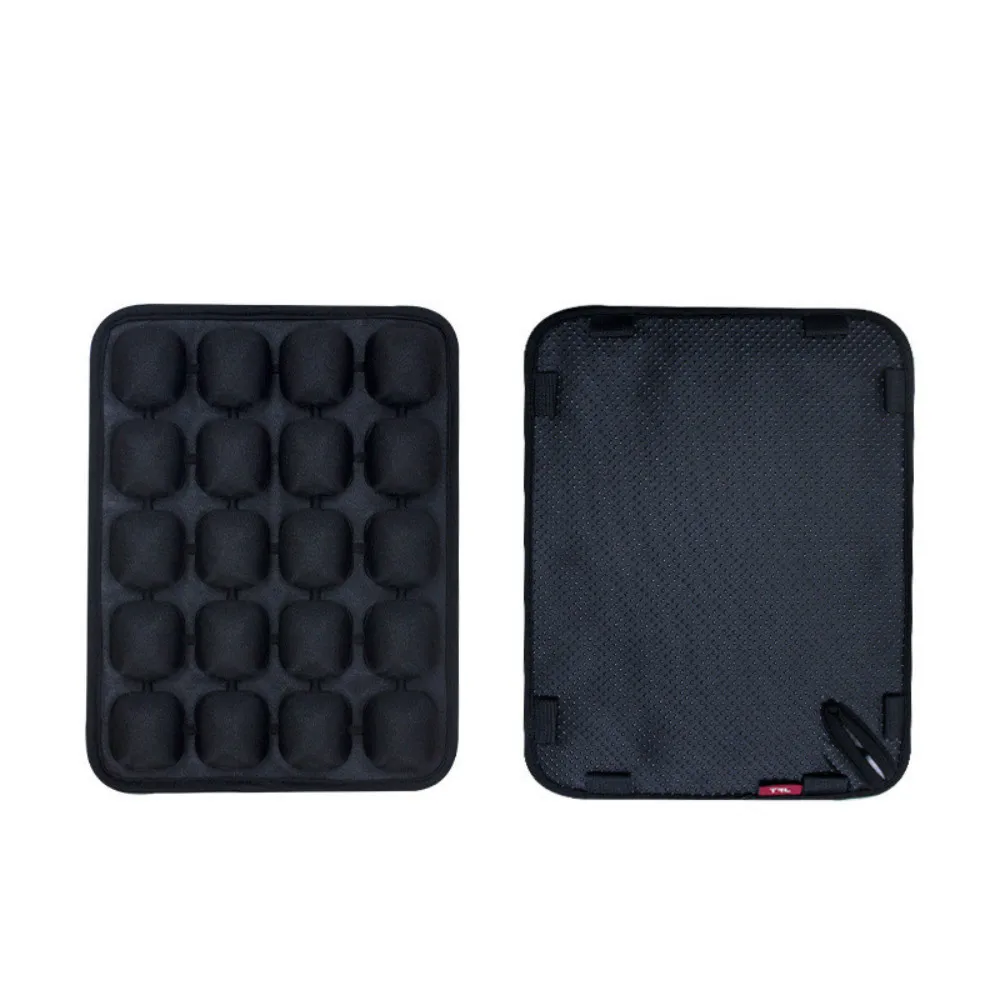 Tpu Square Motorcycle Seat Cushions Breathable 3d Shockproof Cushion Pressure Release Inflatable Cooling Bucket Air Seat Pad enlarge