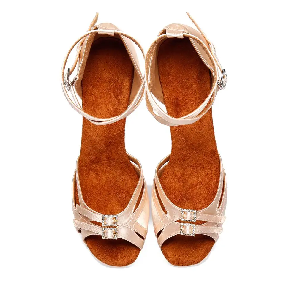 Brand New Ballroom Dance Shoes For Women Girls Ladies Tango Salsa Latin High Heeled Indoor Dance Shoes Wholesale High Heel Shoes