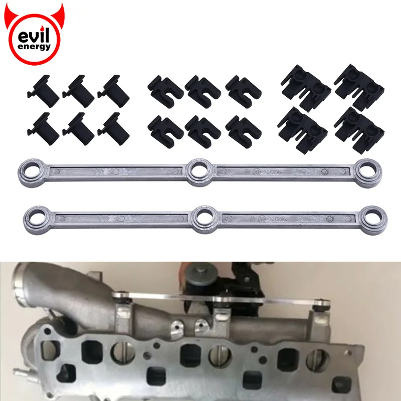 

evil energy Intake Manifold Runner Connecting Aluminum For Mercedes-Benz OM642 3.0L V6 Engine OE:A6420907737 A6420905437