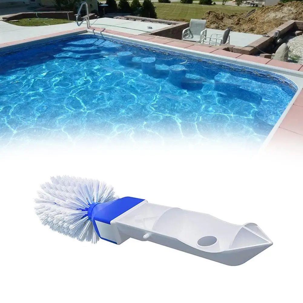 

Pool Step Corner Cleaning Brush Handheld Door Window Floor Aluminium Cleaning Tools Cleaner Head For Swimming Pool