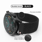 Ремешок нейлоновый для Samsung Galaxy Watch 3 45 мм 41 мм 46 мм 42 мм, браслет для Samsung S3  Active 2 Watch, 20 мм 22 мм