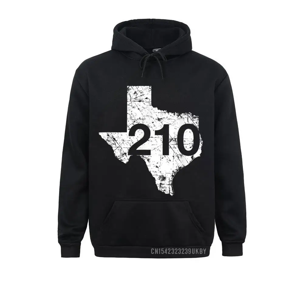 

Hoodies Clothes San Antonio Area Code 210 Harajuku Texas Souvenir Gift Winter Autumn Long Sleeve Man Sweatshirts Casual Retro