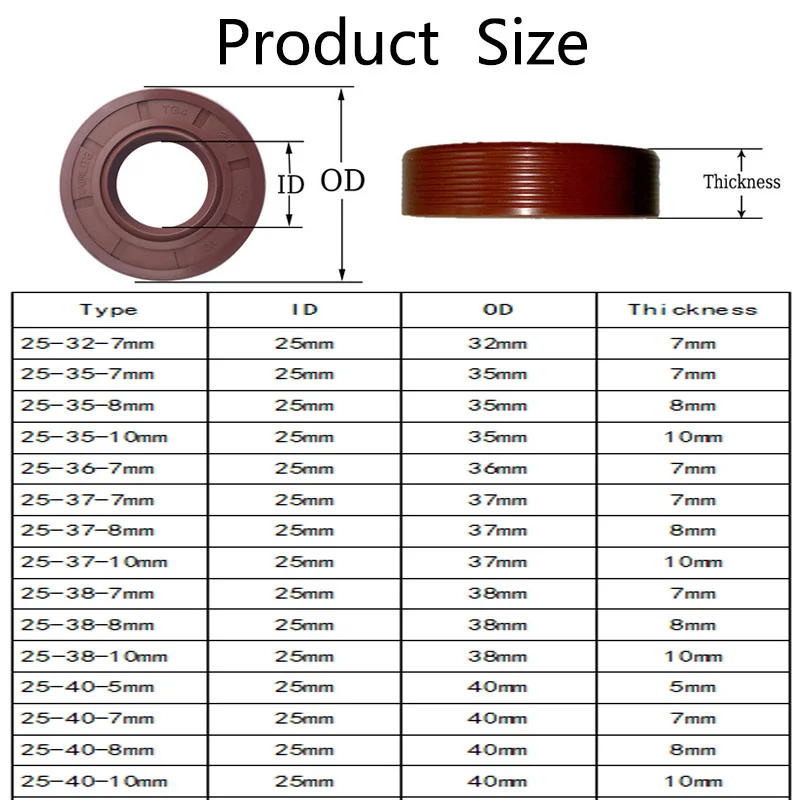 Фтор резиновый каркас сальник FKM уплотнения вала резиновая прокладка покрыта три