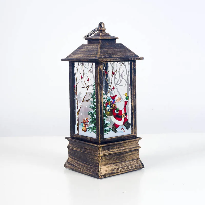 Рождественское украшение портативные ветровые огни подвески на елку Новогоднее