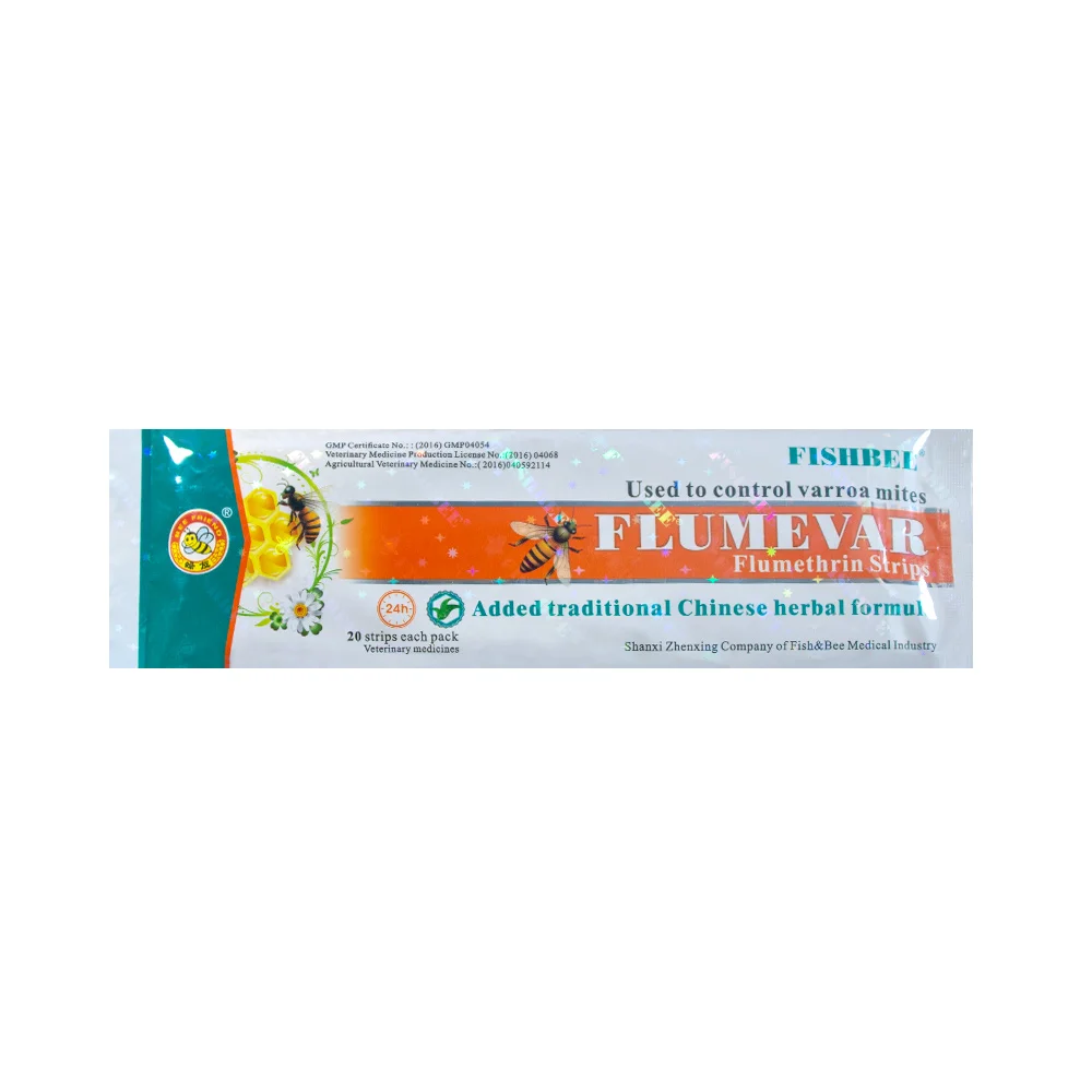 FLUMEVAR flumethrin Strip varroa mite killer 20 полосок Fishbee с китайской травяной медициной экстракты
