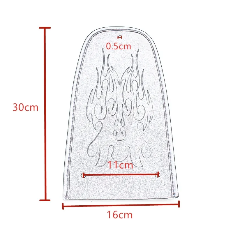 Заднее крыло мотоцикла нагрудник крышка декоративная накладка чехол в клеточку