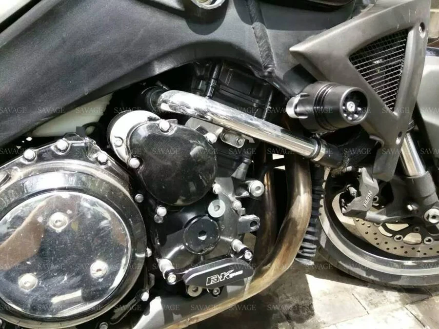 

Frame Sliders Crash Protector For SUZUKI B-KING GSX1300 2008-2011 09 10 Motorcycle Accessories Bobbins Falling Protection