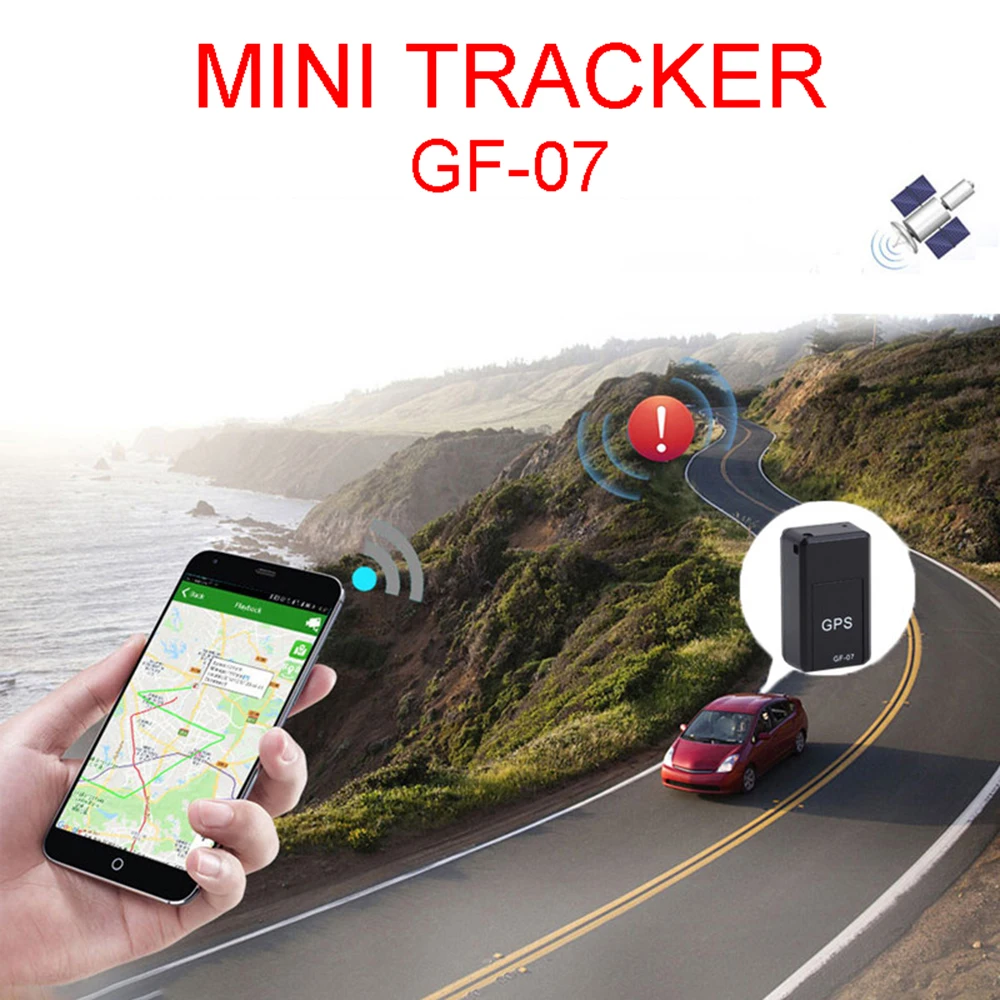 $66.23 Car GPS Tracker GF07 Magnetic GPRS Mini Tracker Bug Mini Tracking Accessories For Motorcycle Car Bike Bicycle Scooter Children