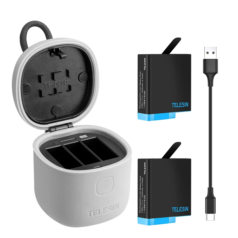 

Зарядное устройство для Gopro 8 Hero 8 7 Black Hero 6 Hero5, 3 шт./упаковка