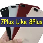 OEM качественный стеклянный корпус для iPhone 7 Plus, как 8 Plus, задняя крышка батарейного отсека для iPhone 7 Plus, замена экрана
