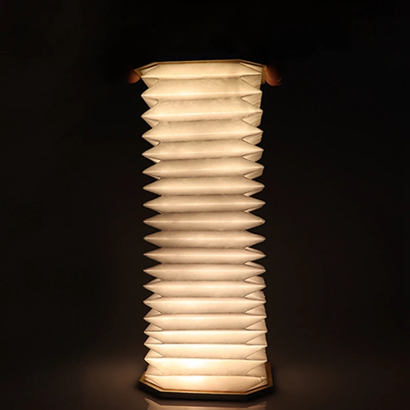 Светодиодный светильник-книжка + usb-кабель складной перезаряжаемый светодиодный