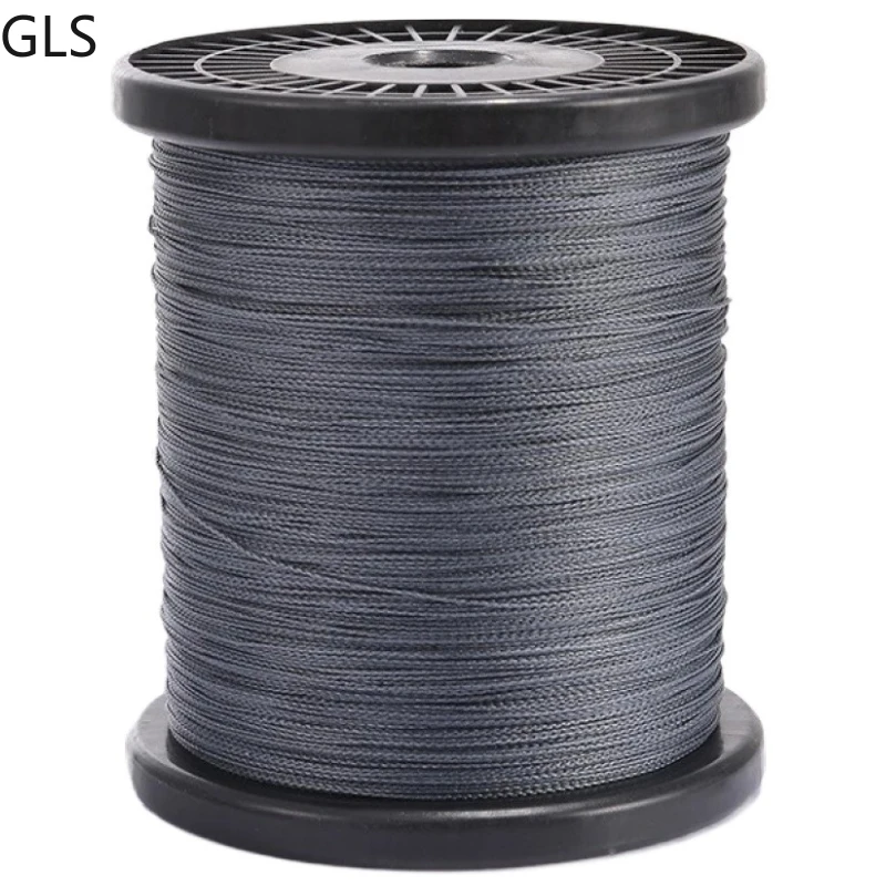 

GLS New Smooth PE1000M Fishing Line 0.4-10.0# Multifilament 4 Strands Carp Braided Wire Quality Fishing Accessories