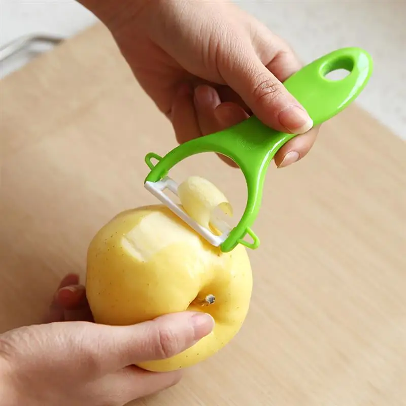 Креативная Овощечистка для фруктов нож острый из нержавеющей стали терка