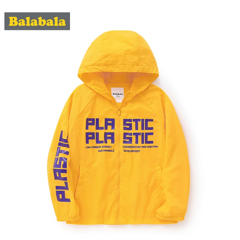 Balabala куртка для мальчиков модный светильник лето 2020 новая детская рубашка с