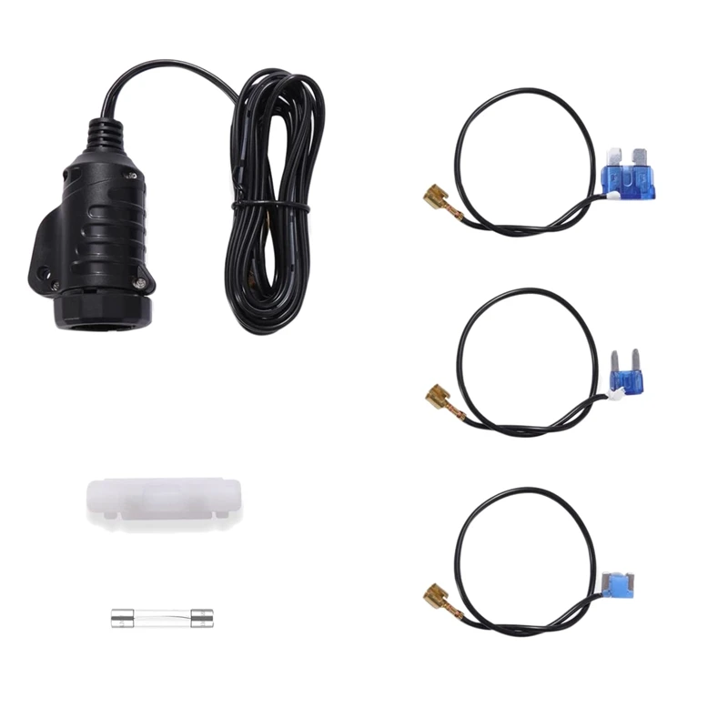 

Удлинительный шнур питания постоянного тока 12-24 В для обоих предохранителей тип питания Удлинительный шнур Автомобильный кронштейн