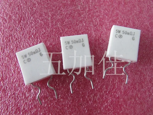 

Оригинальный Новый керамический цементный резистор 100% RGC5W 0.05R 0.05ohm 50mR, качество звука (индуктор)