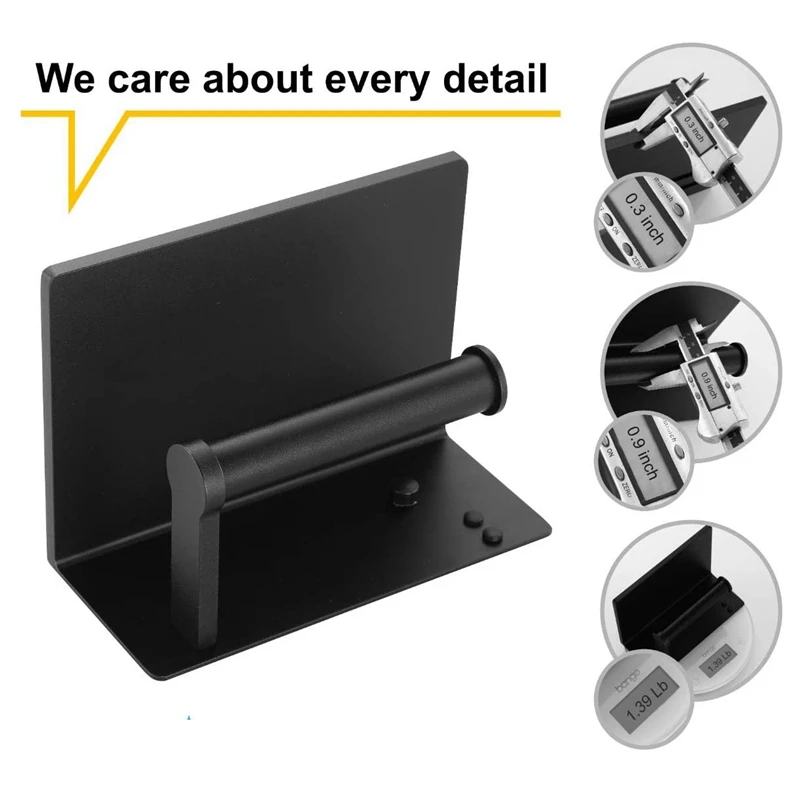 

Toilet Paper Holder with Shelf Wall-Mounted Toilet Paper Holder with Cell Phone Holder Suitable for Modern Bathrooms