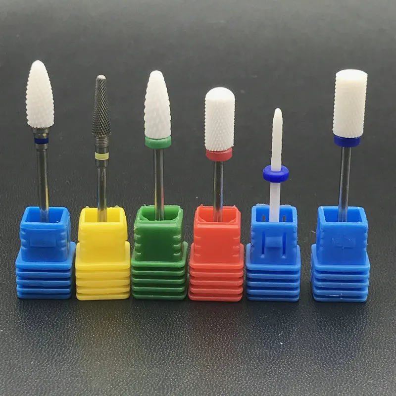 1 шт. стоматологический керамический сверло для ногтей маникюр педикюр машина