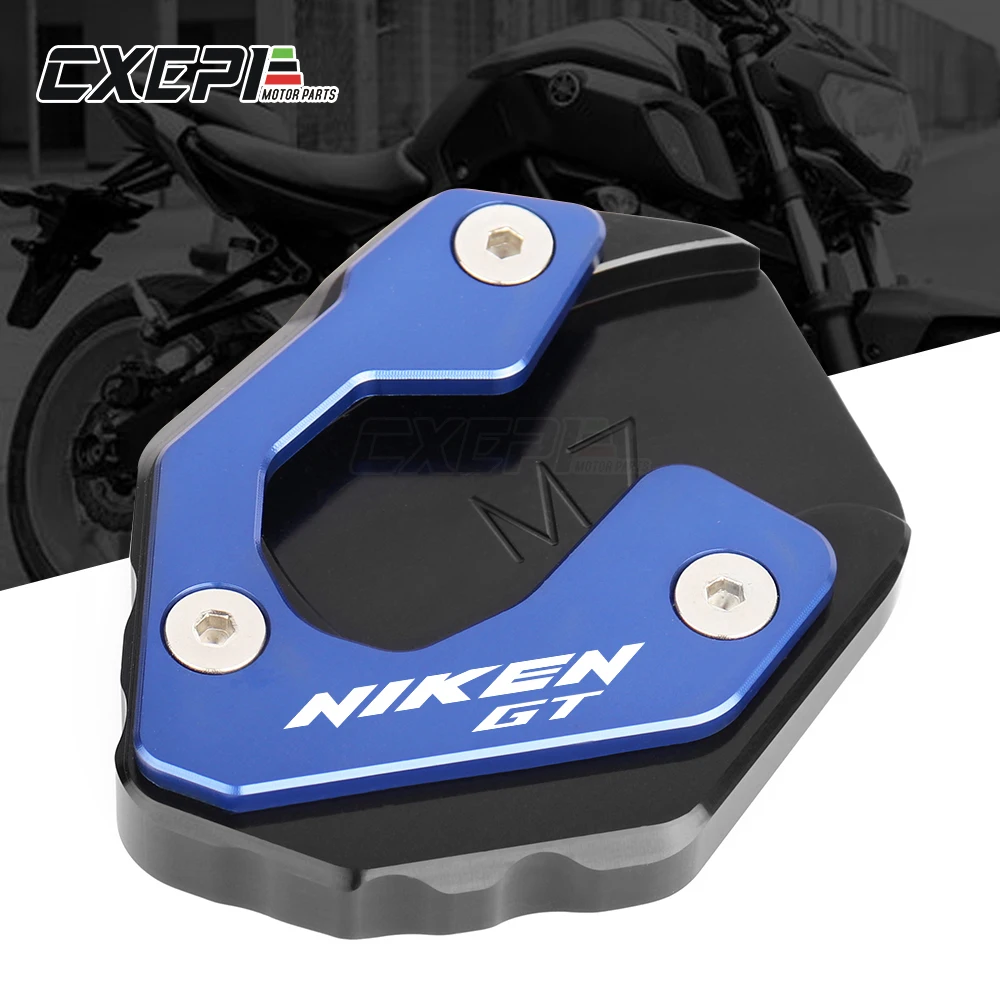 

2020 NEW For YAMAHA NIKEN 2018-2020 NIKEN GT 2019-2020 Motorcycle CNC Kickstand Foot Side Stand Extension Pad Support Plate