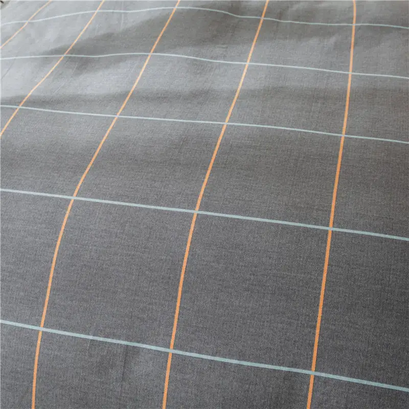 Серое Сетчатое пододеяльник Монополия набор постельных принадлежностей