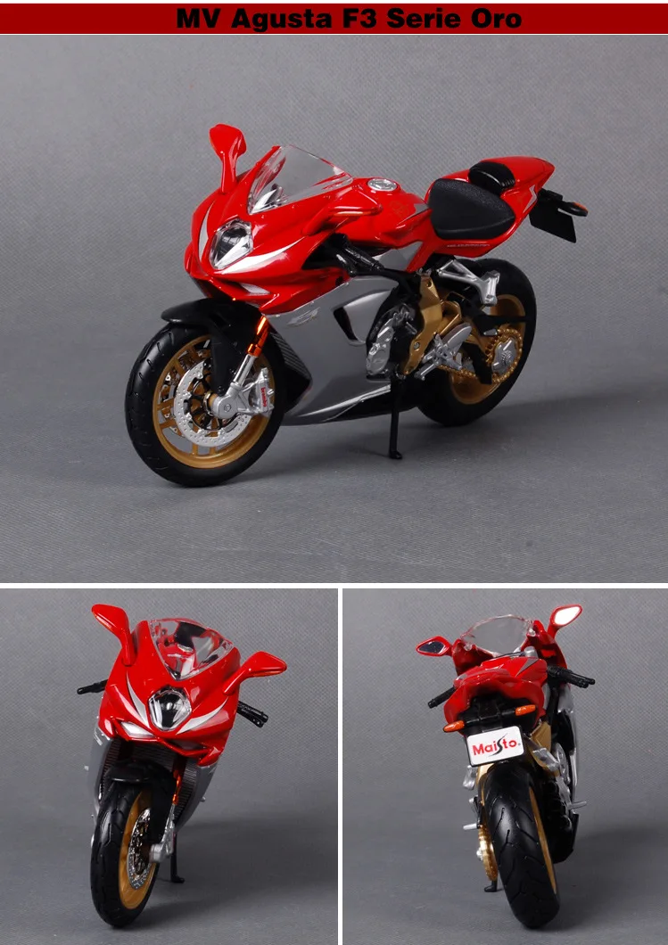 Maisto 1:12 MV Augusta 1090 RR моделирование сплав мотокросса серии авторизованный игрушечный мотоцикл автомобиль Коллекционирование подарки
