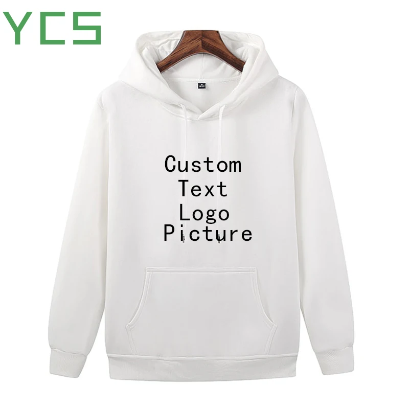 Мужская Толстовка С Карманами YCS модная повседневная толстовка с принтом и