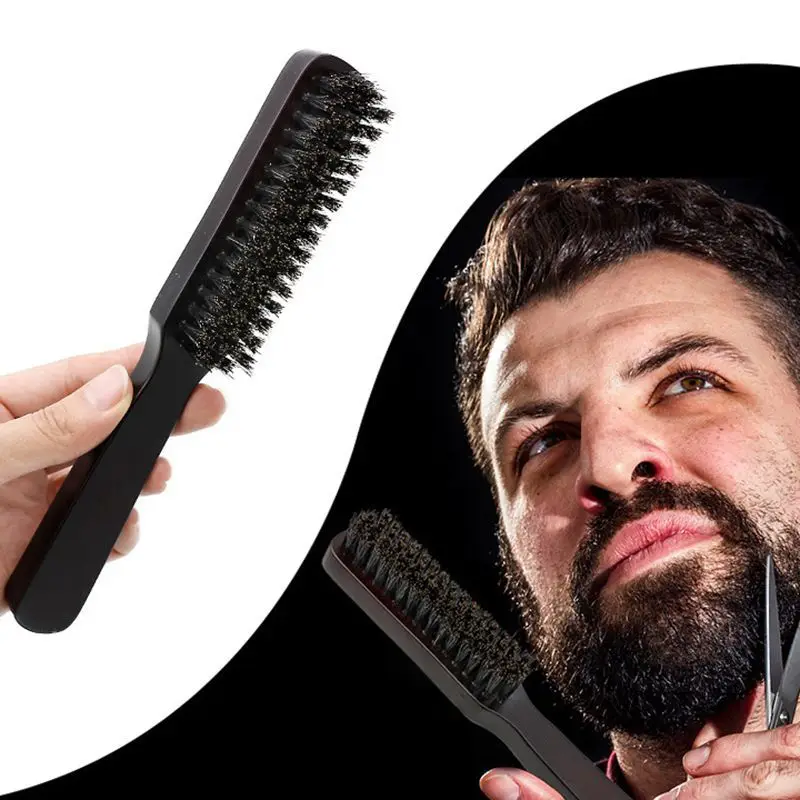 Щетка для бороды щетка волос из натурального дерева расческа ручной работы