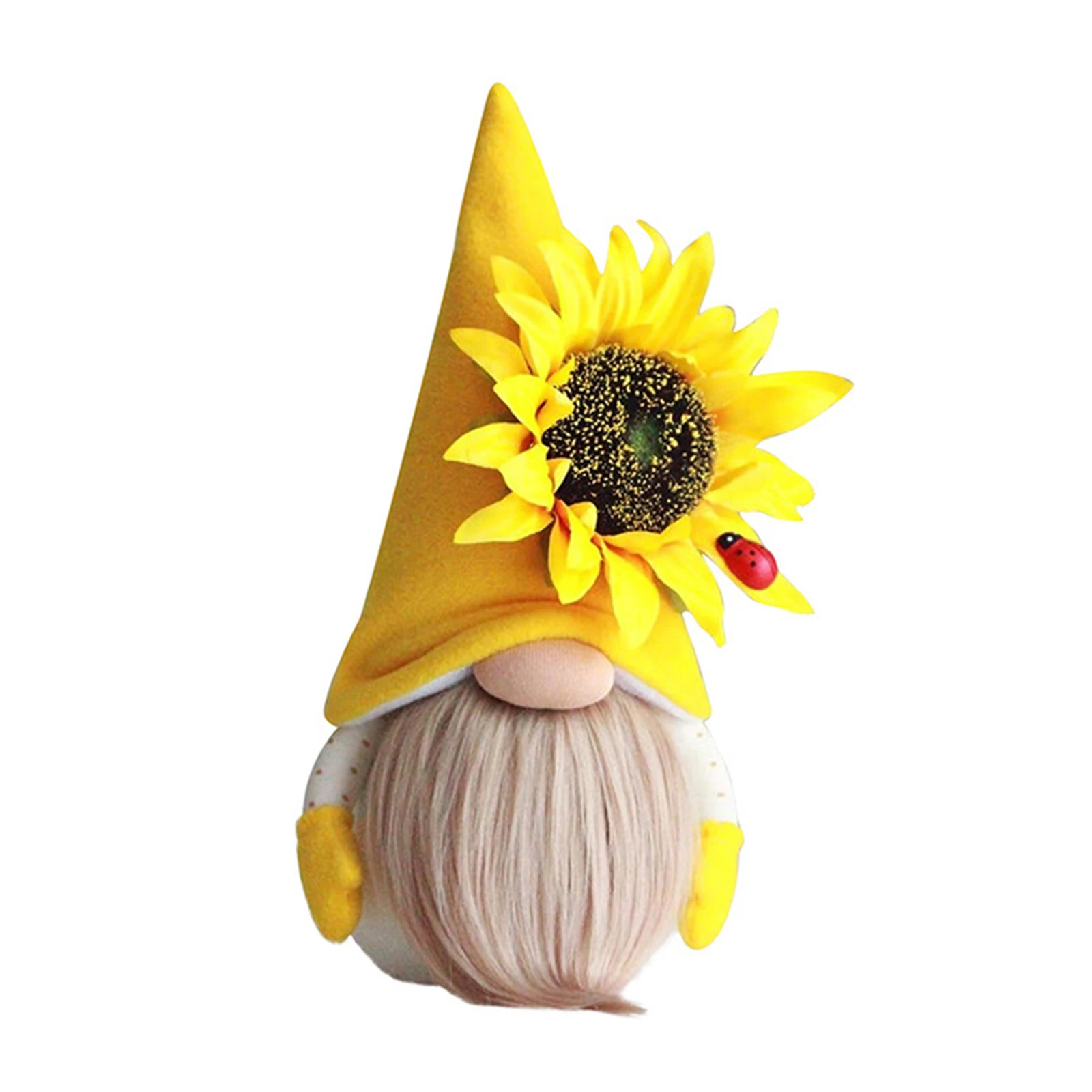 

Bee Day Cute Gnome With Sunflower Plush Doll Spring Gnomes Holiday Home Decoration Gnome Handmade 20/25cm PLDI889