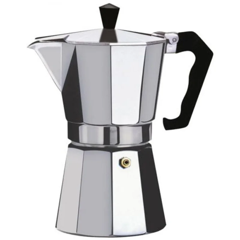 

50/150/300ml Aluminium Octagonal Coffee Pot Stove Top Coffee Maker Continental Moka Percolator Pot Kitchen Accessories