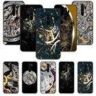 Чехол для телефона Xiaomi Redmi Note 8, 8T, 7, 7A, 9, 9S, 8A, 4, 5 Pro, черный чехол, арт-бампер Prime 3D, роскошный чехол с механическими приводами