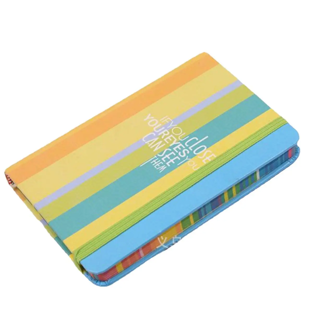 

2022 A7 A5 Planner Agenda Notebook Journal Notepads Diary Rainbow Stripe For Students School Office Supplies