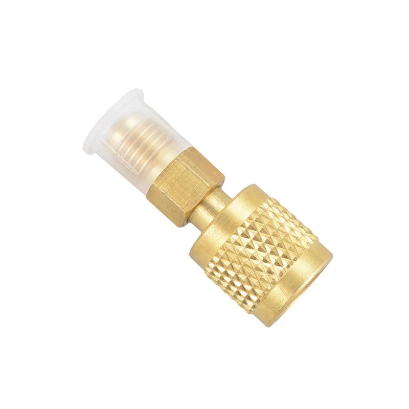 Новый R410a латунные переходники 1/4 "Папа до 5/16" Мама зарядный шланг для насоса |