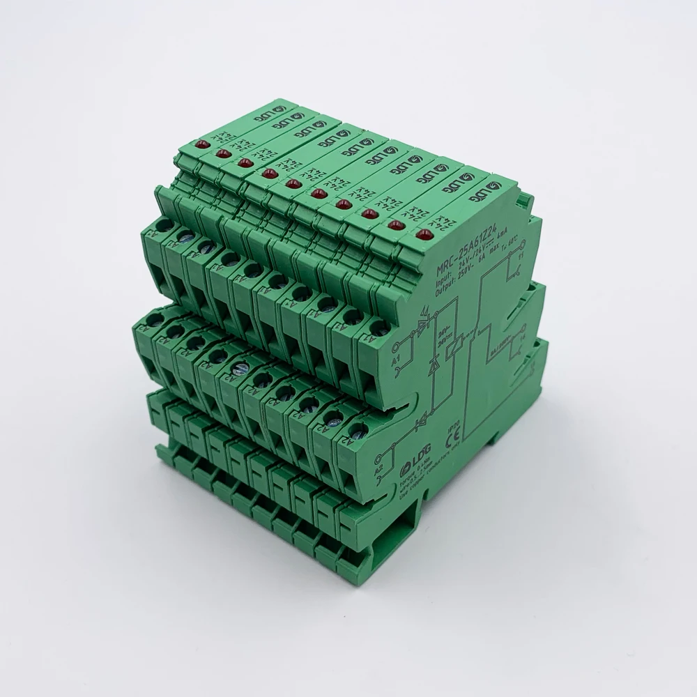 MRC-25D61Z24 катушка 24VDC Электромагнитная релейная плата 6A 250VAC/DC нагрузка