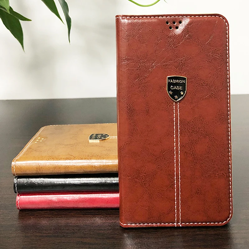 Brown Новейший Чехол-книжка с подставкой из искусственной кожи для samsung Galaxy J8 J7 J6 J4 J3 J2 Pro Plus Core Prime 2 Plus Чехол-книжка - Цвет: Brown
