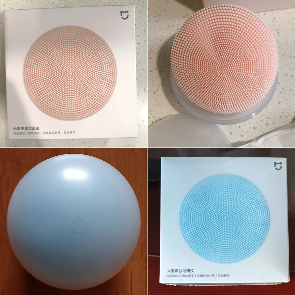Ультразвуковой очиститель для лица Xiaomi Mijia электрическая щетка чистки 3D
