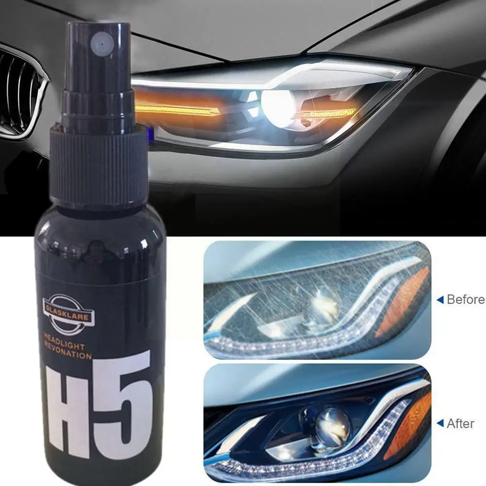 

50ml Car Headlight Repair Agent Headlight Restoration Headlight Polishing Liquid Coating Anti-scratch Oxidation Polish H1x9