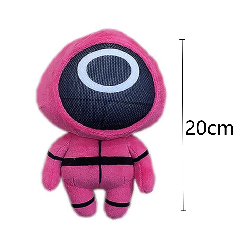 Kawaii плюшевая игра кальмар игрушка мягкая кукла корейский Забавный мультяшный